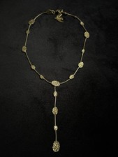 Collier doré Cecile et Jeanne