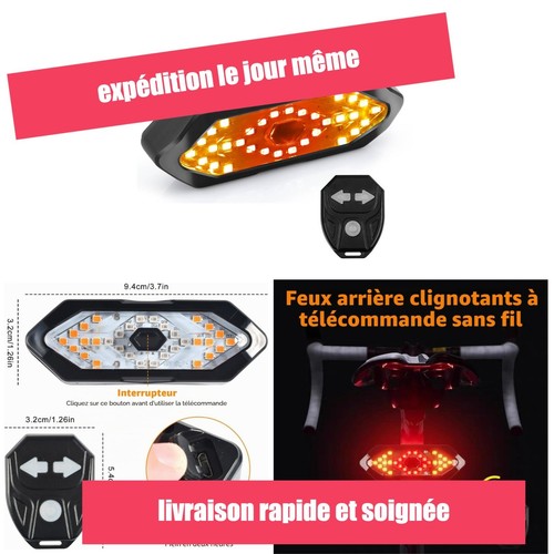 Clignotant led arrière - clignotant,