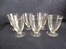 6 ANCIENS VERRES A APERITIF ANNEES 50