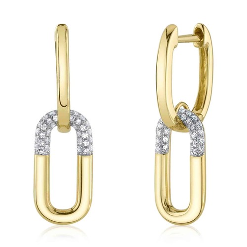 14k jaune diamant - 14k,