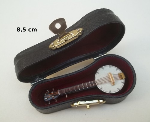 Banjo miniature vitrine - banjo, ou