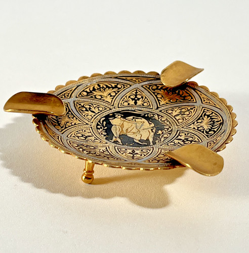 Cendrier vintage laiton - en, sur