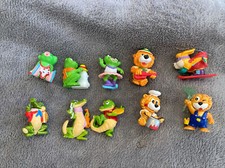 Lot Jouet kinder Animal Lion
