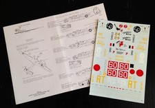 SUPERSCALE DECALS 1/72 Nº72-24 - FAMOUS B-24D/J LIBERATOR - USA - COMPLET - TBE