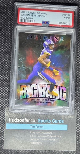 Justin jefferson 2021 panini - jefferson,