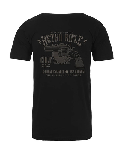 Retro rifle colt python - rifle,
