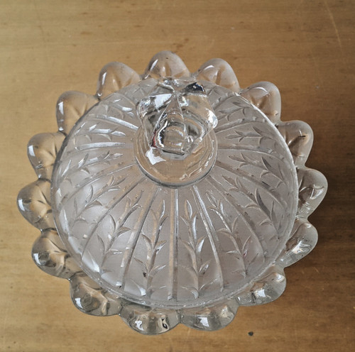 Gc20 ancien sucrier verre - ancien,