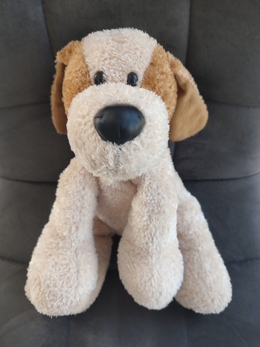 Doudou peluche chien marron - doudou,