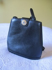 Sac cuir noir vintage marque