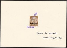 Alsace-Lorraine - Cachet type AZ (très rare) de Boulay sur timbre Lothringen