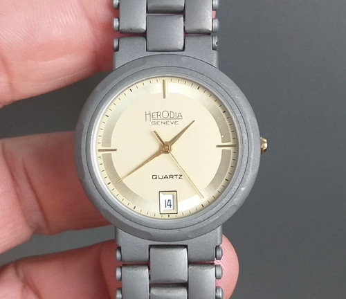 Montre vintage titane non - montre,