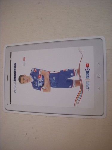 Cyclisme carte postale fdj - cp,