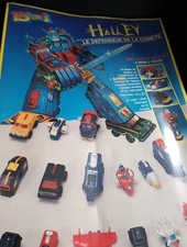 Halley Le Défenseur De La Comete 1984 15 en 1 robot transformable neuf en boîte 