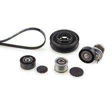 GATES Jeu de courroies trapézoïdales à nervures Kit de courroies d'accessoire