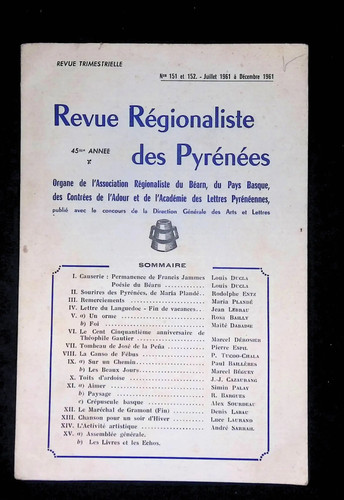Revue régionaliste des