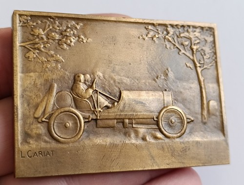 Plaque medaille bronze auto - plaque,