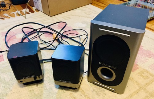 Altec lansing 221 piece set - lansing, 3-piece