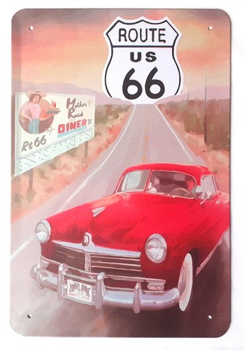 Plaque sexy pin route - route, 66
