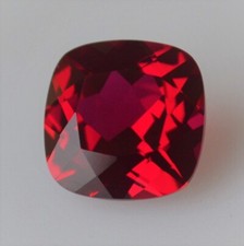 Rubis Hydrothermal Rouge Sang de 9,085 ct Taille Carré