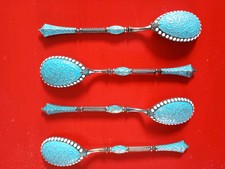 Cuillère à caviar Émaillée