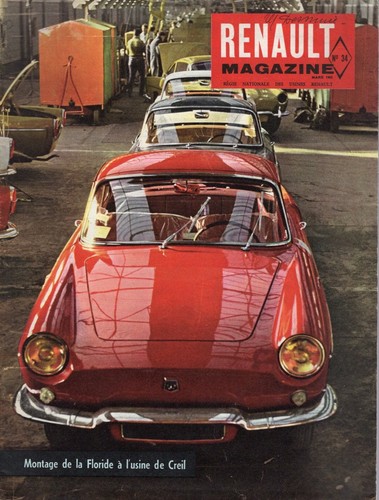 Renault magazine 1960 - magazine,