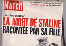 PARIS MATCH N°962 MORT DE