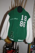 Teddy/Bombers, By Clara Paris en momoute vert et blanc , T: L