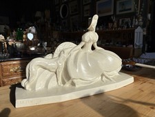 Sculpture Art Déco Lejan dame