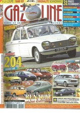 GAZOLINE N°251 PEUGEOT 204 / R5 / TWINGO SERIE 1 / ESPACE SERIE 1 / FIAT 1300