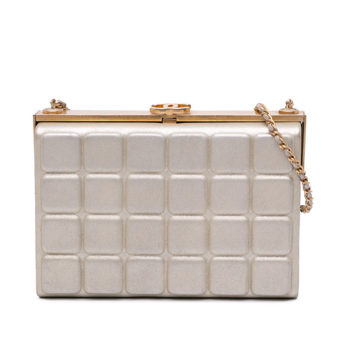 Chanel chocolate bar metallic - chocolate,