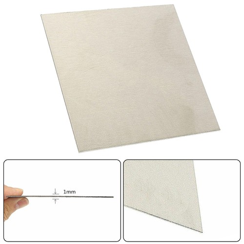 Plaque nickel pur - , bonne