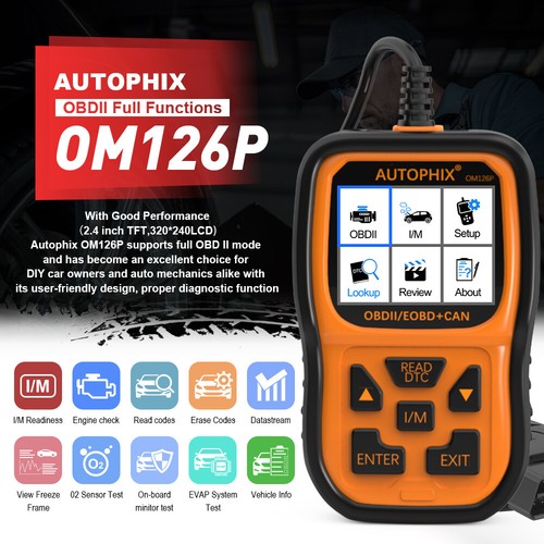Autophix om126p code reader - om126p,