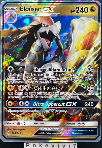 Carte pokemon ekaïser 100 145 - pokemon,