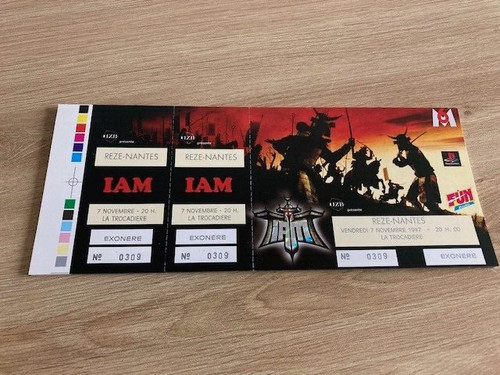 Iam ticket concert complet - ticket,