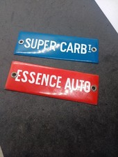 Lot 2 Plaques émaillée