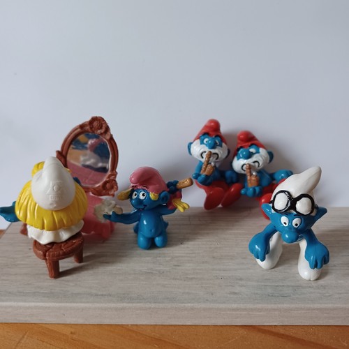 Lot schtroumpfs schleich quick - lot,