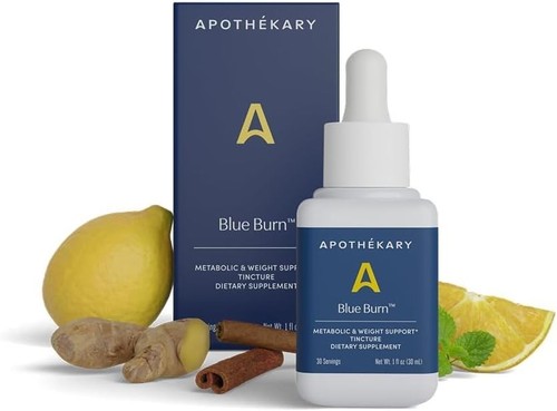 Apothékary blue burn - blue,