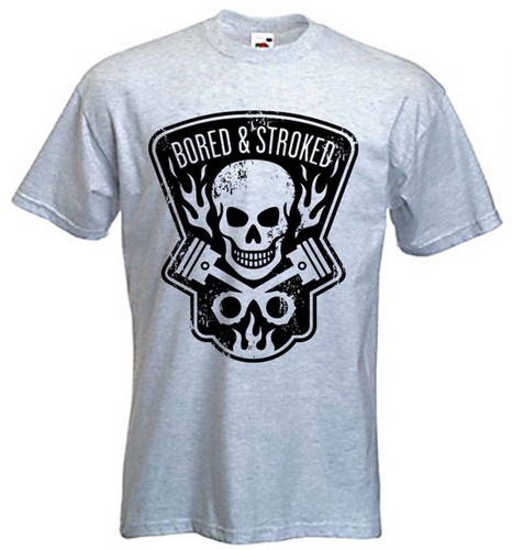 Shirt bored stroked - bored, biker