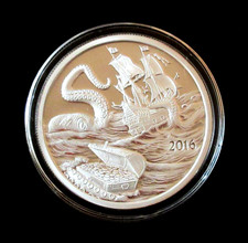 1 Troy OZ .999 Argent Fin Art