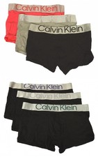 Lot de 3 boxers homme CALVIN KLEIN en coton stretch avec élastique visible et lo