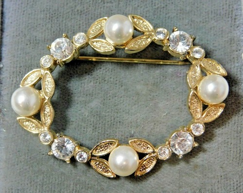 Vintage couronne perle - couronne,