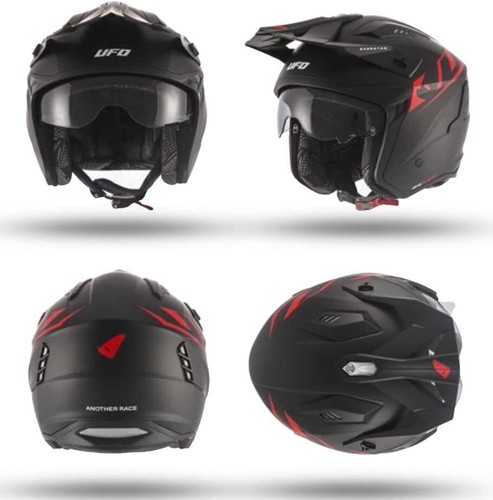 Casque moto ufo jet sheratan - casque,