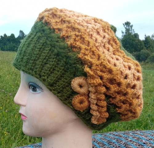 Chapeau femme béret laine - béret, en
