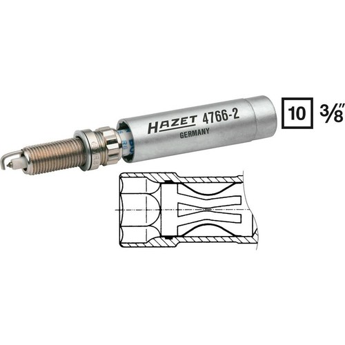 Hazet 4766 clé bougies - 4766-2, à