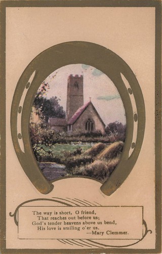 C1910 embossed quote by - quote,
