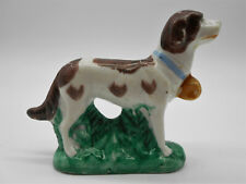 FIGURINE CHIEN SAINT BERNARD PORCELAINE CÉRAMIQUE STAFFORDSHIRE ANGLETERRE ?