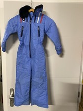 Ancien Combinaison Ski Enfant 6 Ans 114 Cm Retro Vintage