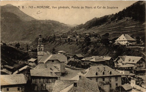 Cpa morzine vue - cpa,
