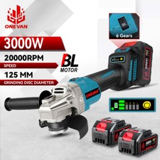 Meuleuse d'angle sans fil Moteur Brushless Compatible pour Makita 18V batteries 