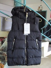 Doudoune sans Manches Noir